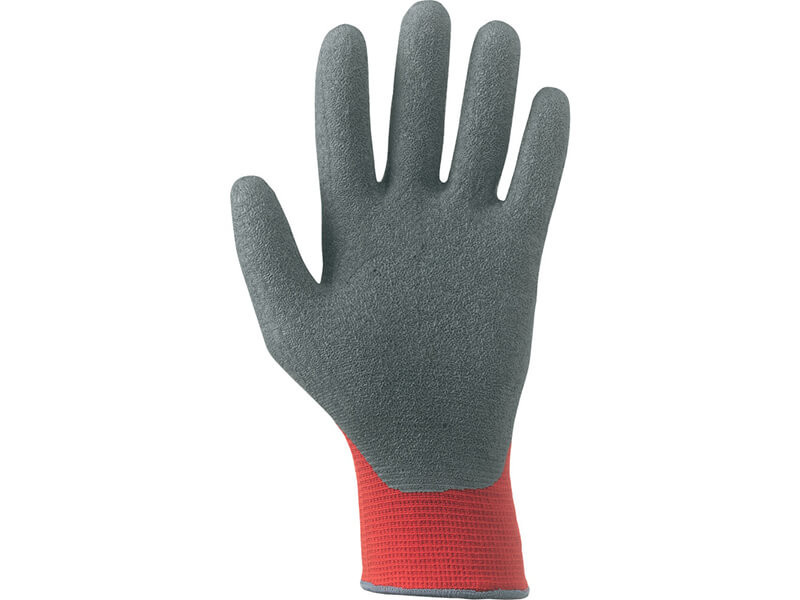 guantes-de-protección-de-nailon-látex